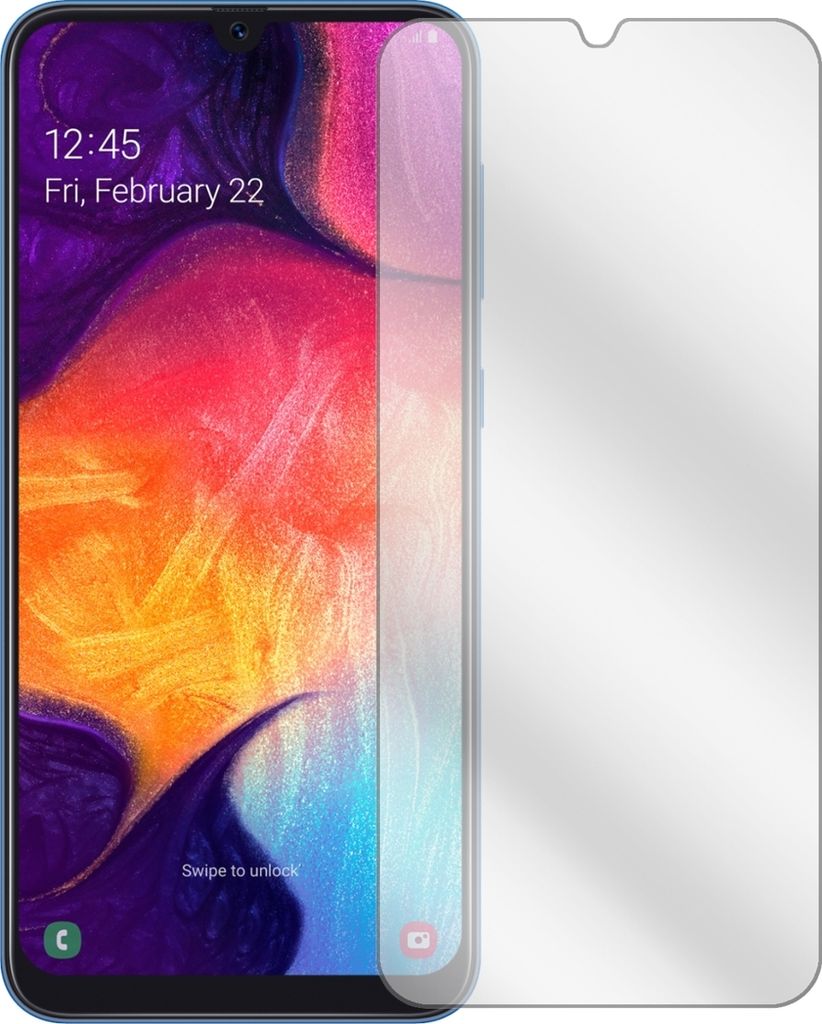 4x Schutzfolie für für Samsung Galaxy A50 Displayschutz Folie Displayfolie Klar