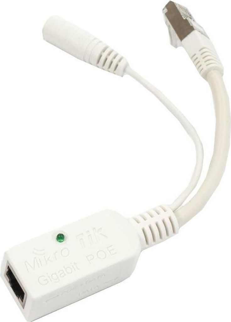 Mikrotik RBGPOE, Gigabit Ethernet, 10,100,1000 Mbit/s, 48 V, 2 A, 1 Stück(e)