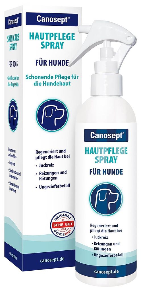 Canosept Hautpflegespray für Hunde, 250 ml, gegen Juckreiz, Produktbild 