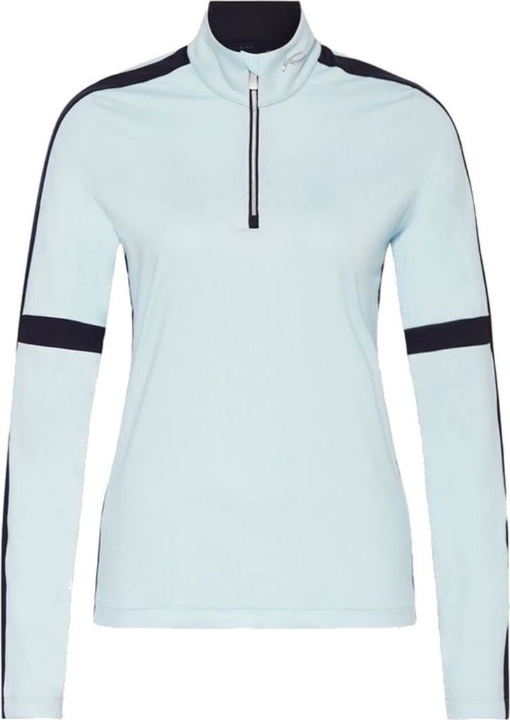 Kjus Damen Race Midlayer 1/2 Zip hellblau : 38 Größe: 38