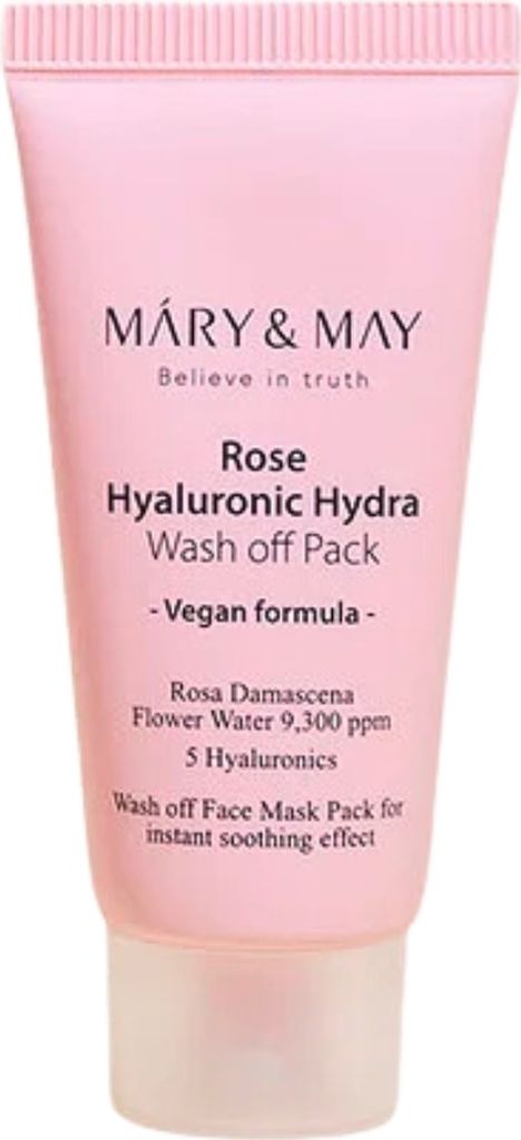 Mary&May - Rose Hyaluronic Hydra Wash off Pack, 30g