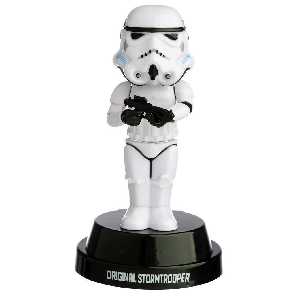 Wackelfigur Stormtrooper Star Wars Solar-Figur witzige Dekofigur Dekoartikel 