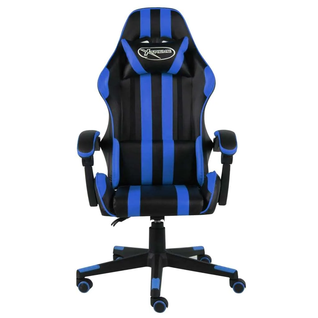 Offerta Sedia da Gioco vidaXL Ecopelle Nera Blu | Miglior Rapporto Qualità