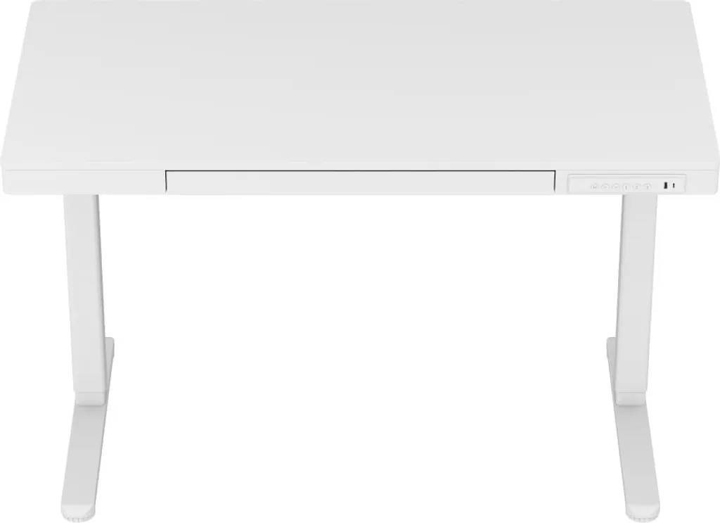 Table de jeu électrique ergonomique blanche - Idéale Setup Gaming - 11