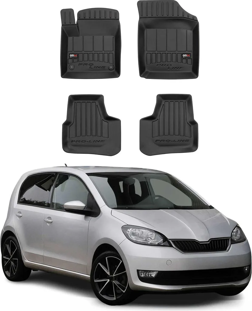 Kit Full Protection TPE Skoda e-Citigo 2019-2022 | Tappetini + Baule