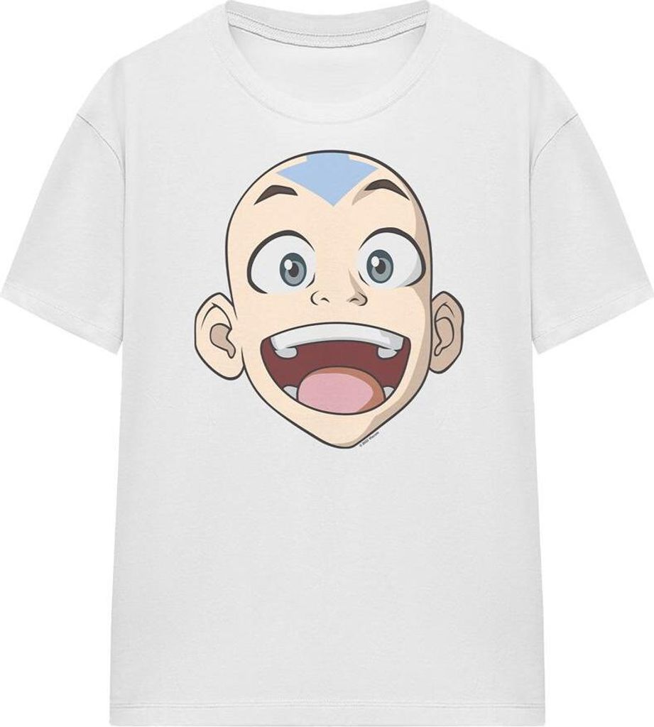 Avatar: The Last Airbender - T-Shirt für Herren/Damen Uni TV15470 (S) (Weiß)