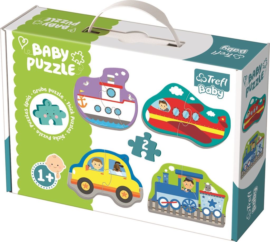 Puzzle Baby Klasické vozidlá Trefl Obrázok produktu 