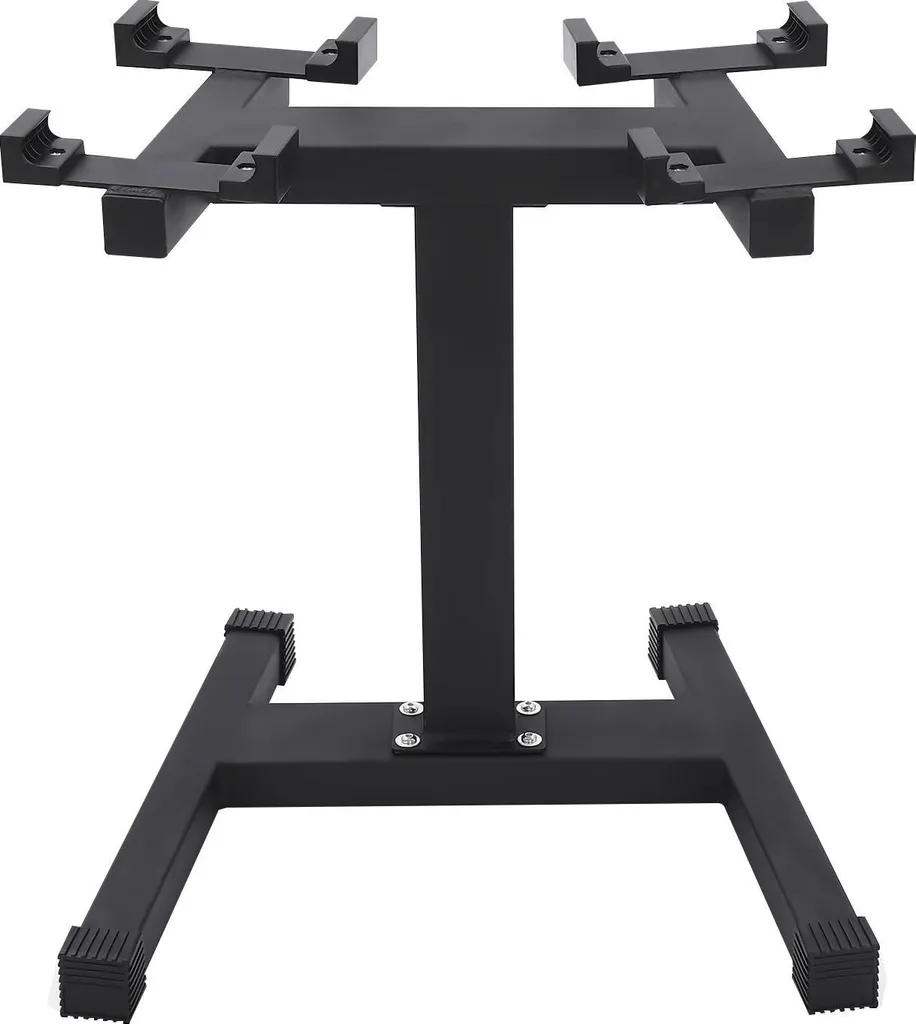 Support pour haltères courts et longs - Rack de musculation max 136kg