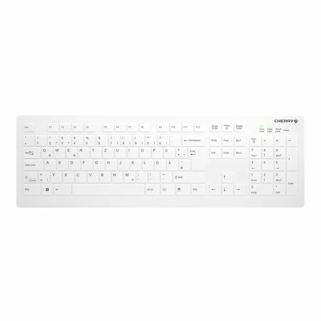 Clavier Médical pour Hôpital CHERRY AK-C8112 Sans Fil Hygiène Maximale