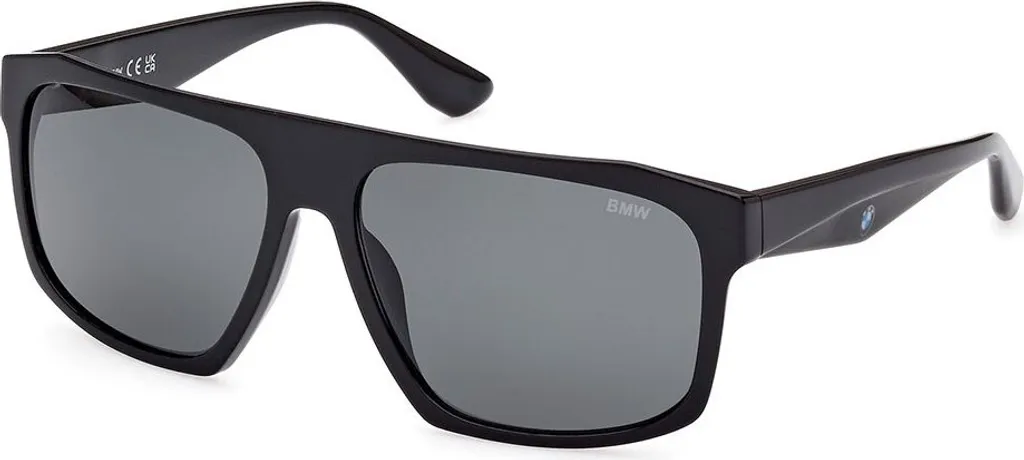 BMW BW0034 Occhiali da Sole Polarizzati Uomo - Design Luxury Nero