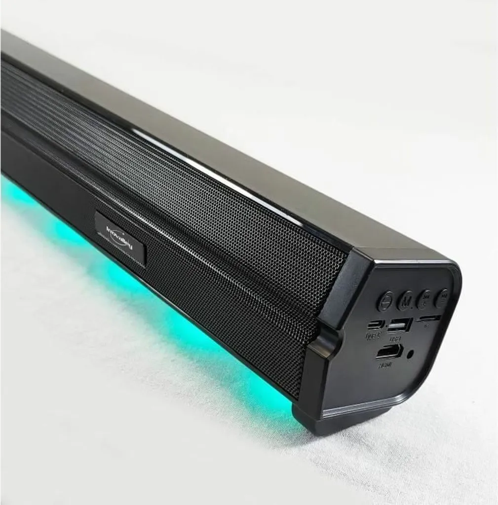 Améliorez le son de votre TV avec cette Barre de son LED Bluetooth 60W