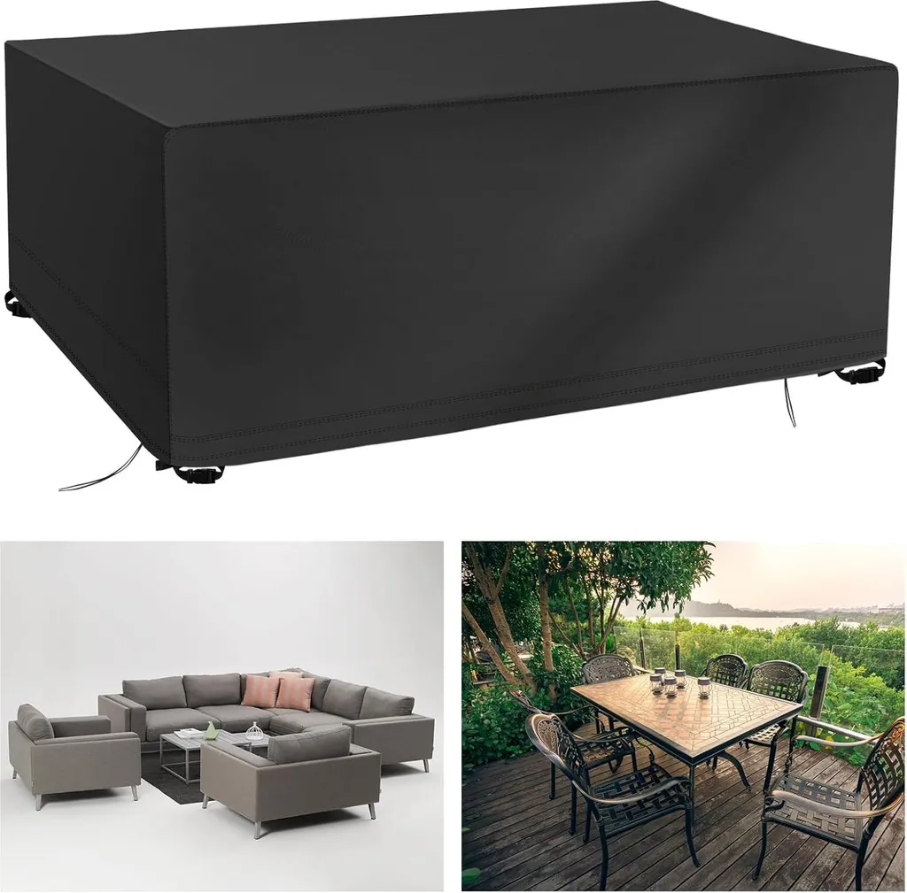 Housse salon de jardin 180x120x74 cm - Tissu Oxford 420D imperméable