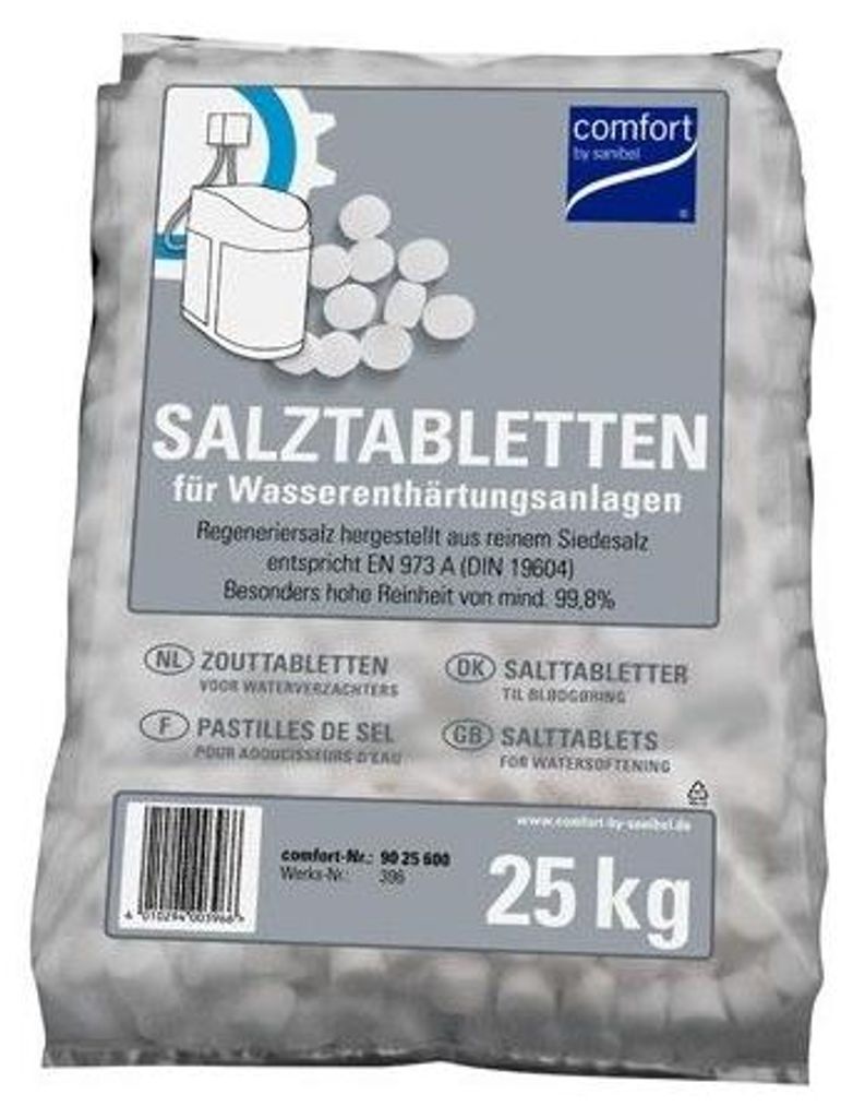 SANIBEL Salz-Tabletten Comfort (Sack a 25 Kg) Produktbild 