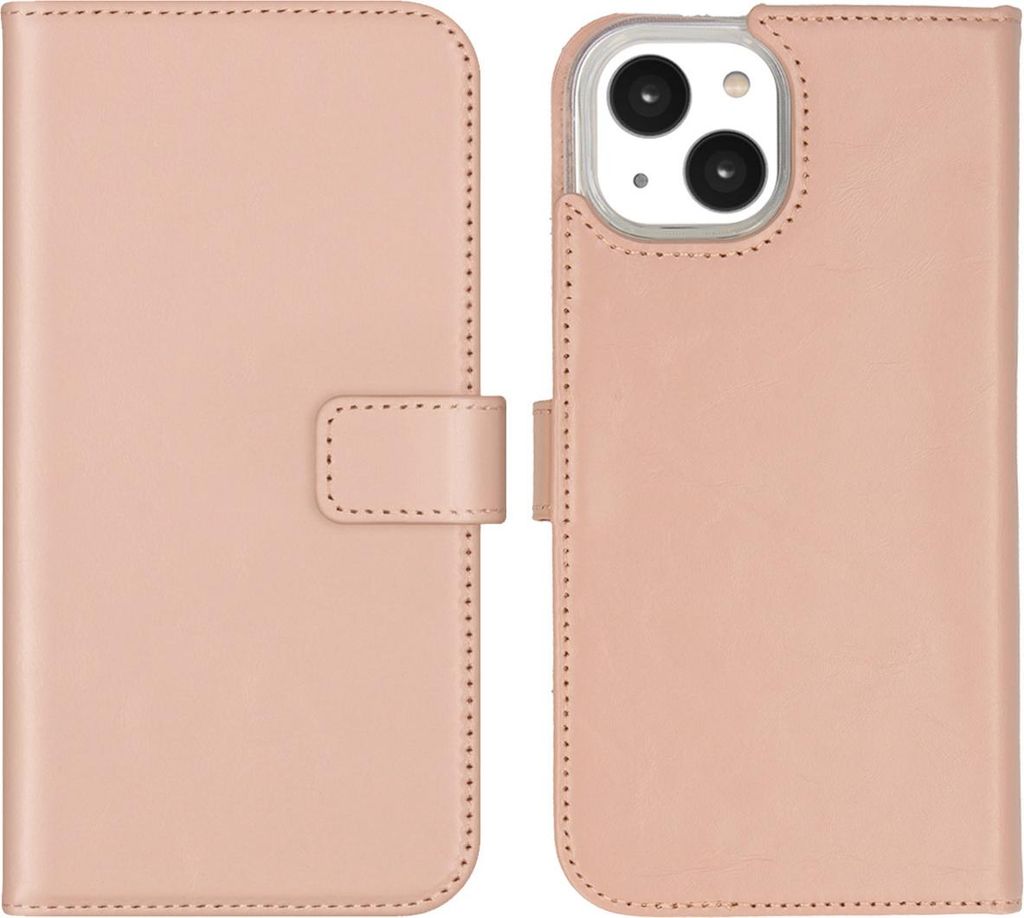 Selencia Bibliothèque en cuir véritable pour l'Apple iPhone Image du produit 