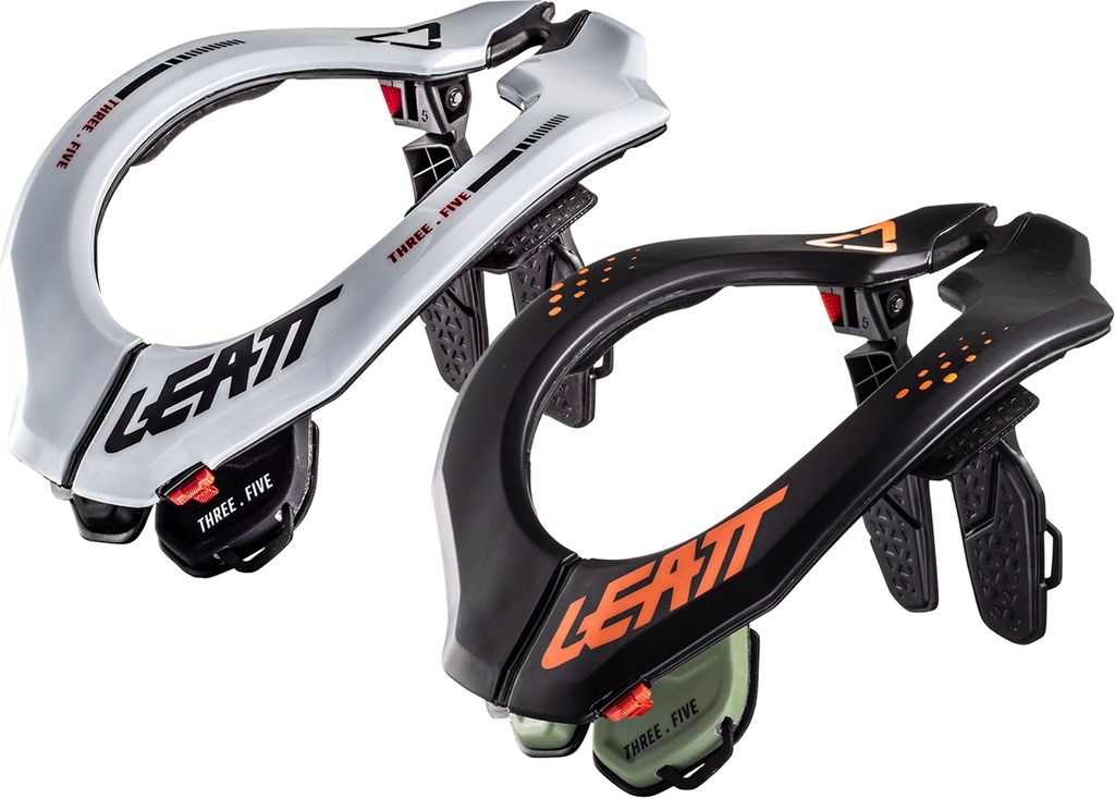 Leatt 3.5 Split Kinder Nackenstütze, rot/schwarz