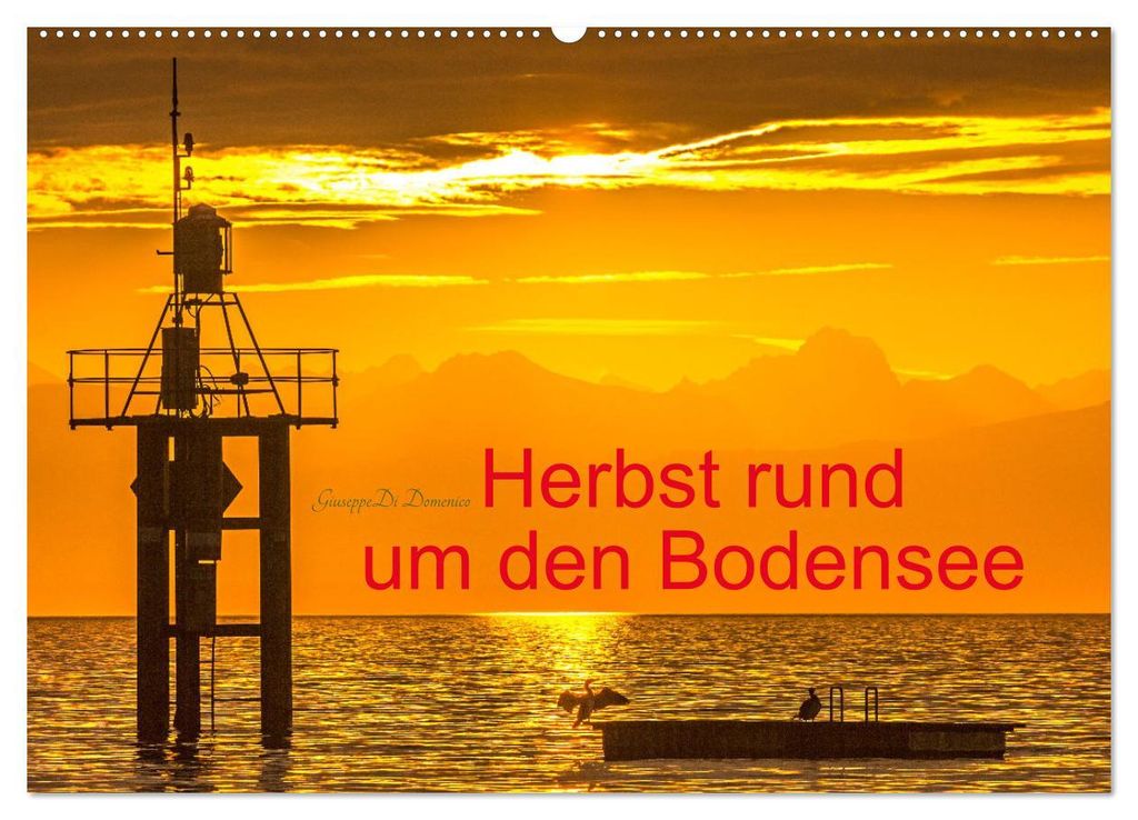 Herbst rund um den Bodensee (Wandkalender 2027 DIN A2 quer), CALVENDO Monatskalender