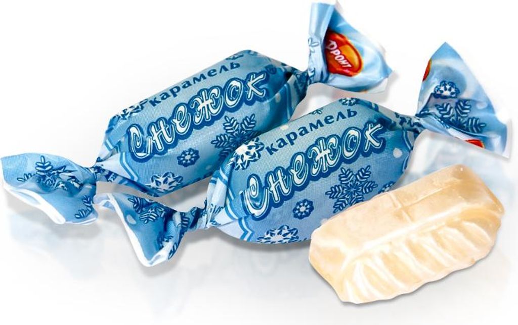 Hartkaramellen - Snezhok, Rot Front, Süßigkeiten, 300 g