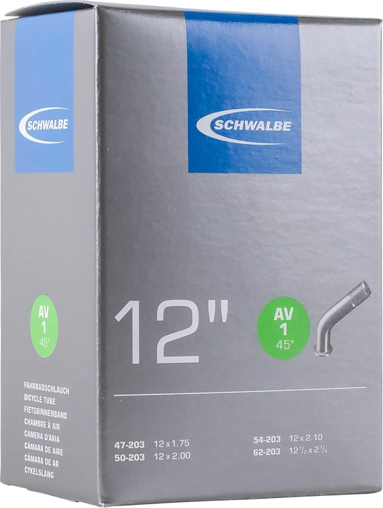 Schwalbe Chambre à air pour vélo, Noir, 47/62-203 Image du produit 