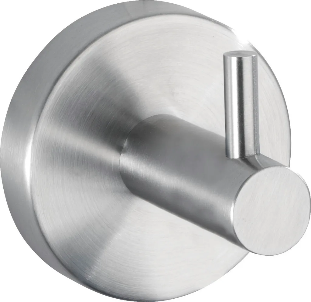 Gancio Parete WENKO Bosio: Acciaio Inox Antiruggine per Bagno e Cucina