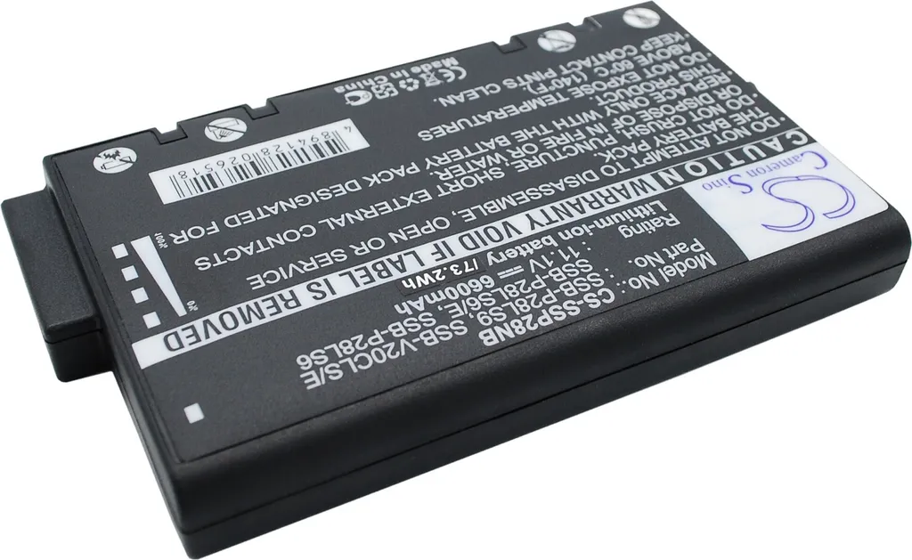 Batterie de Rechange Lithium-Ion pour PC Samsung P28 et Hughes 9201