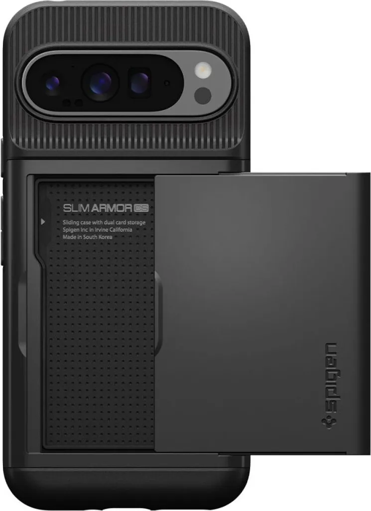Coque Spigen Slim Armor CS pour Google Pixel 9 Pro XL Noir - Protection