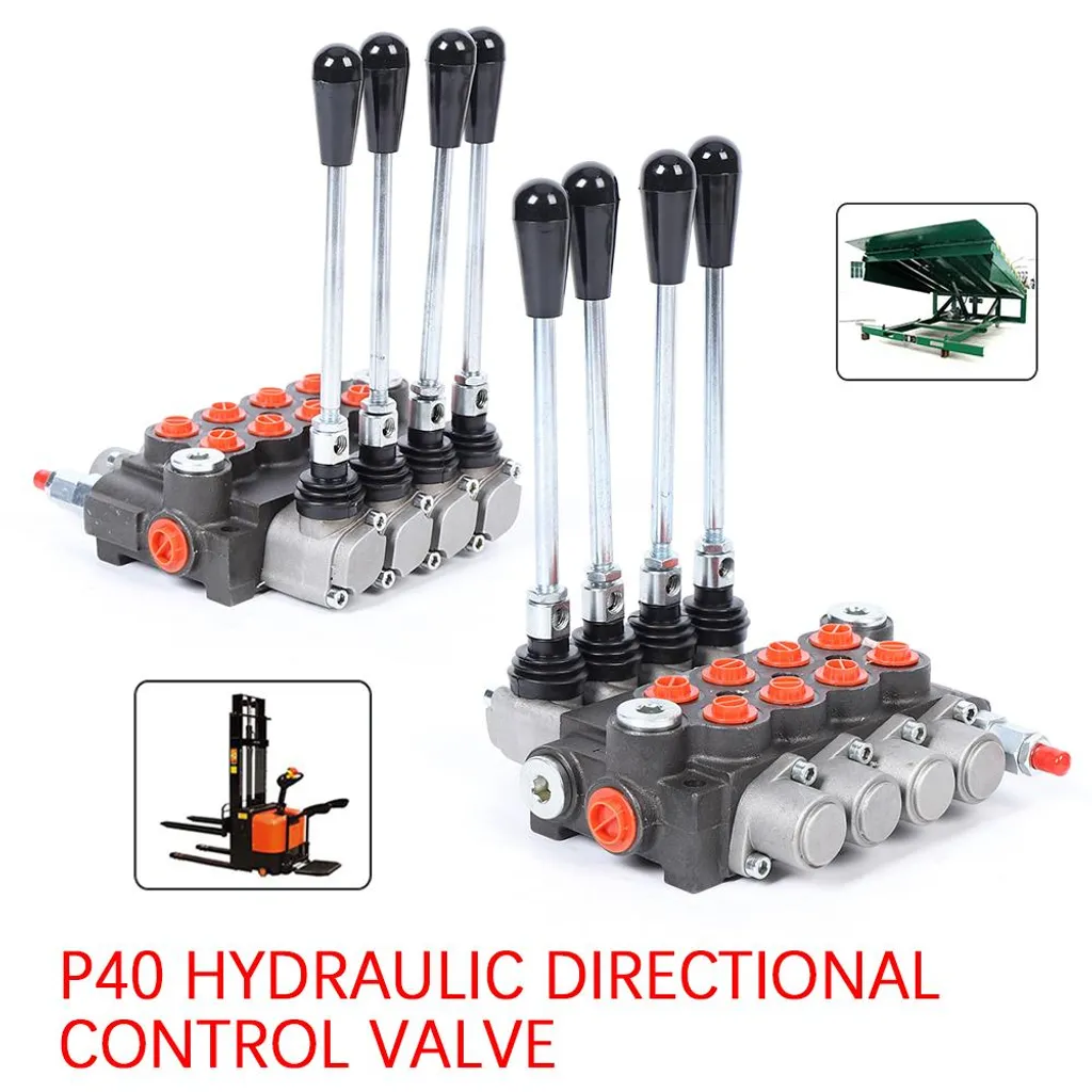 Distributeur hydraulique manuel 4 positions avec limiteur de pression