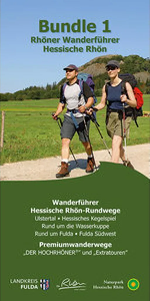 Guide randonnée Rhön Hesse Bundle 1 : Ne vous perdez plus en montagne - 2