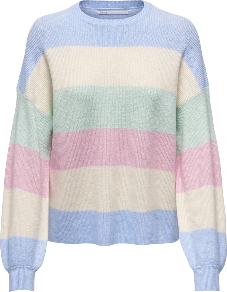 ONLY Cooler Ripp Strickpullover Dropped Shoulder Größe: L