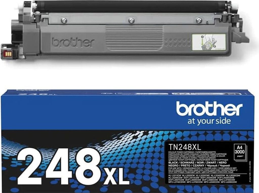 brother TN-248XLBK  schwarz Toner Produktbild 