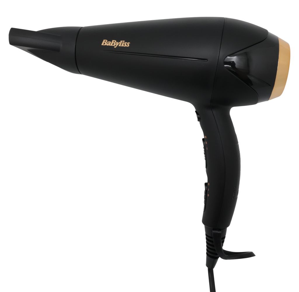 BaByliss Turbo Shine 2200, Gleichstrom, Schwarz, Einfarbig, Produktbild 