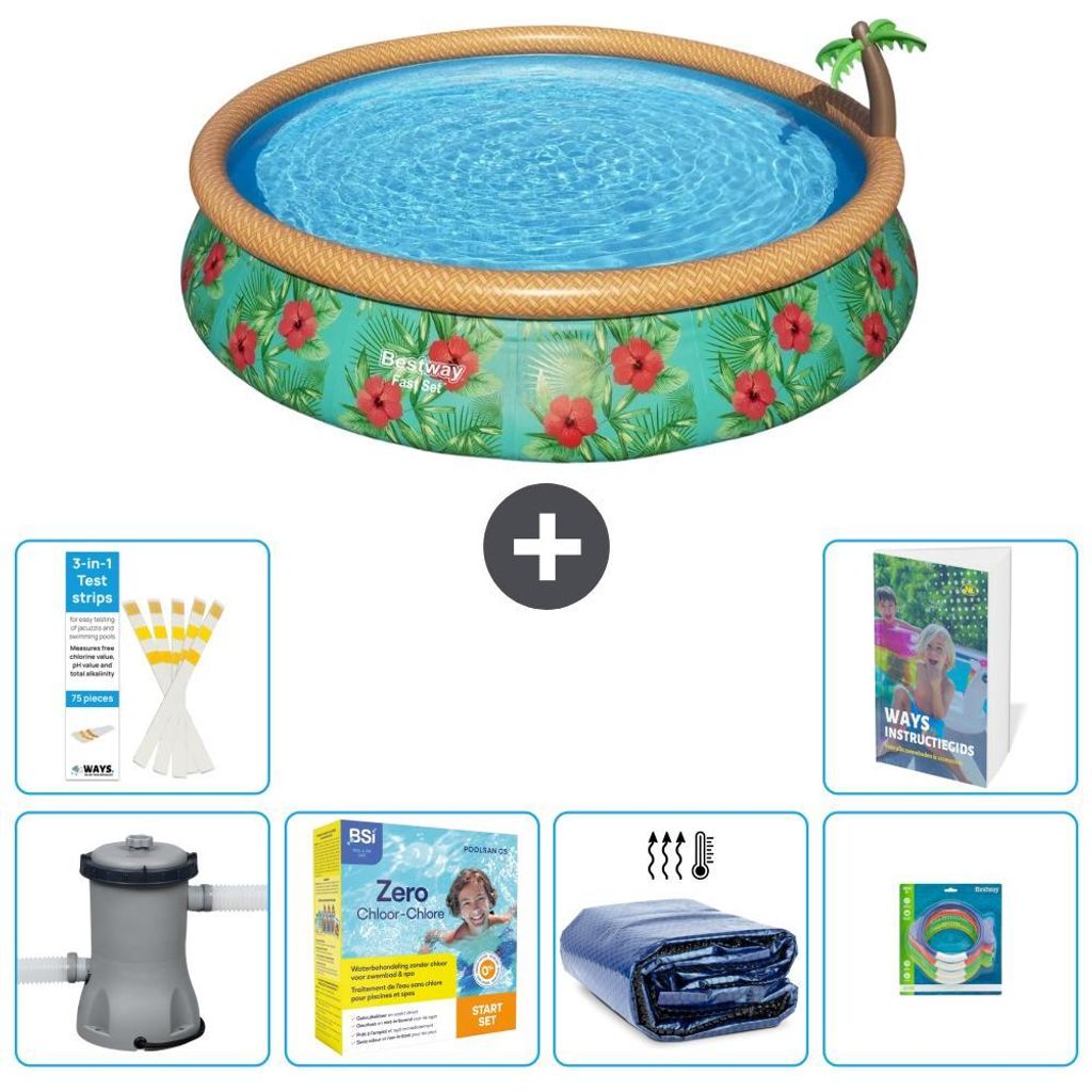 Bestway Fast Set Rund - 457x84 cm - 7-teilig S181