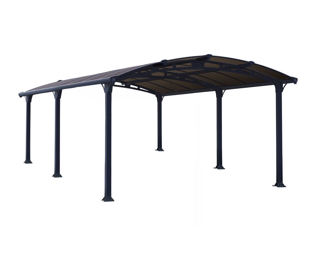 PALRAM-Carport Arcadia 5000-anthracite-7306 Image du produit 