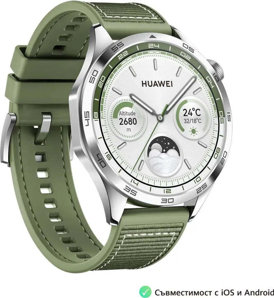 Huawei Watch GT4 46mm (Phoinix-B19W), green Produktbild 13