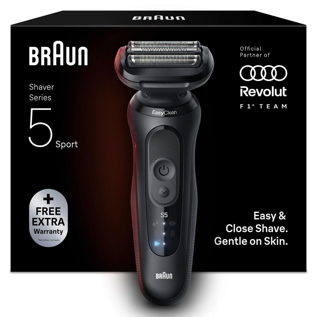 Braun Series 5 - 52-N1000SF1, Folienschaber, Schwarz, Produktbild 