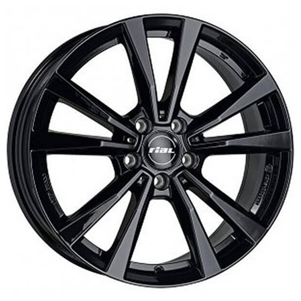 Alufelge Rial M12 8 18 5 112 38 Diamant Schwarz