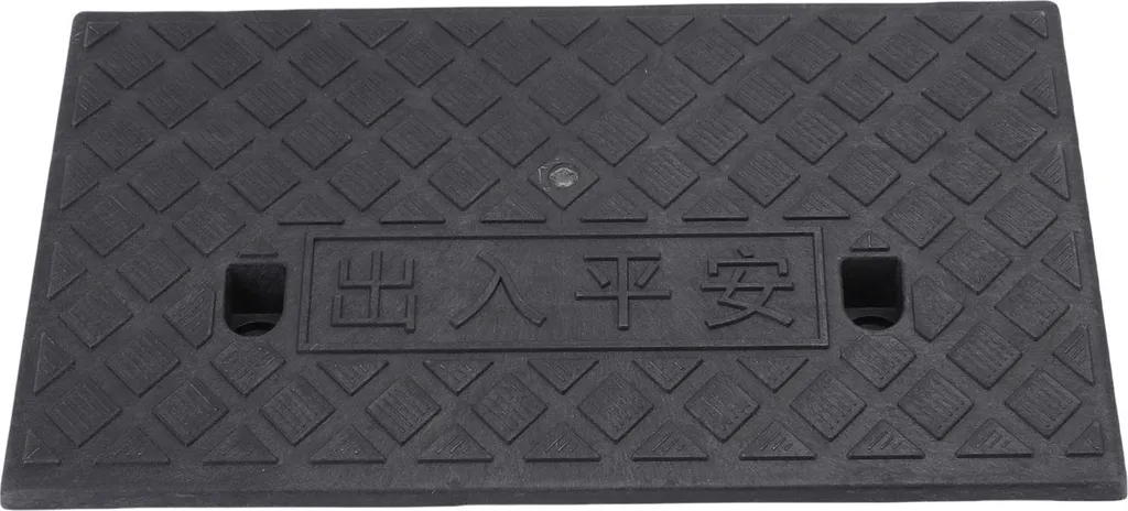 Rampa Carrabile 500x270x100mm Gomma Nera - Prezzo Stock!