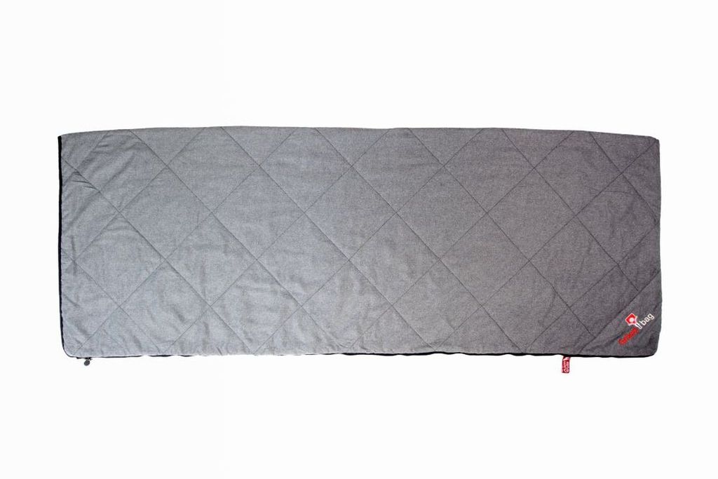 Grüezi Wolldecke 'Wellhealth' grau