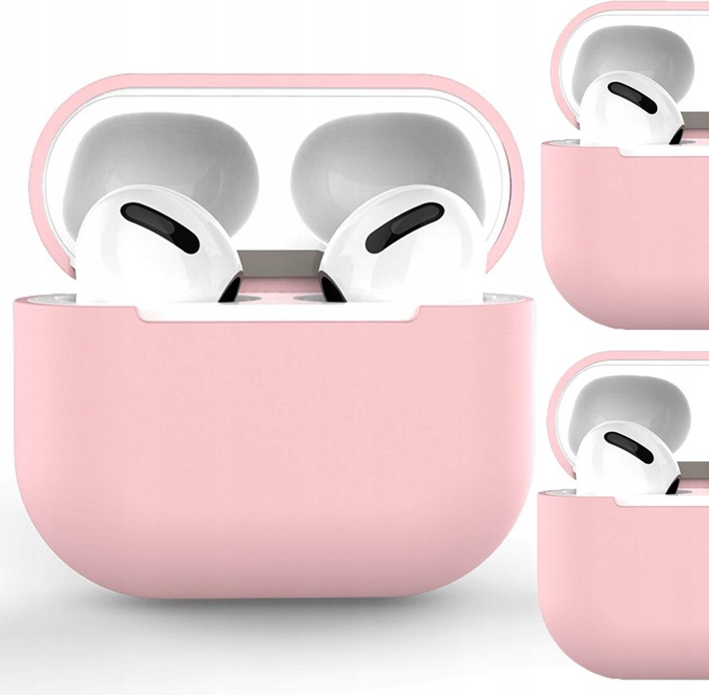 Silikónové puzdro pre Airpods Pro Pink Obrázok produktu 