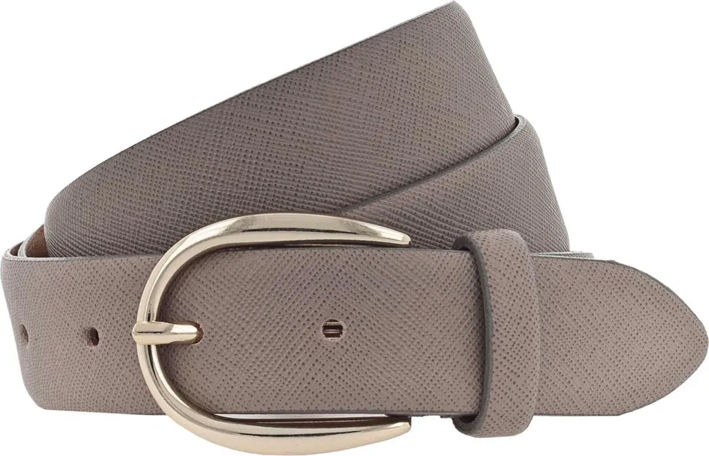 Cintura Vanzetti 30mm in Pelle W95 Taupe - Accessorio Donna Elegante
