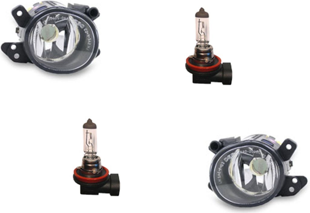 Johns, Nebelscheinwerfer H11 Links Rechts Set passend für Mercedes GLA & Leuchtmittel 2518200756 A2518200756
