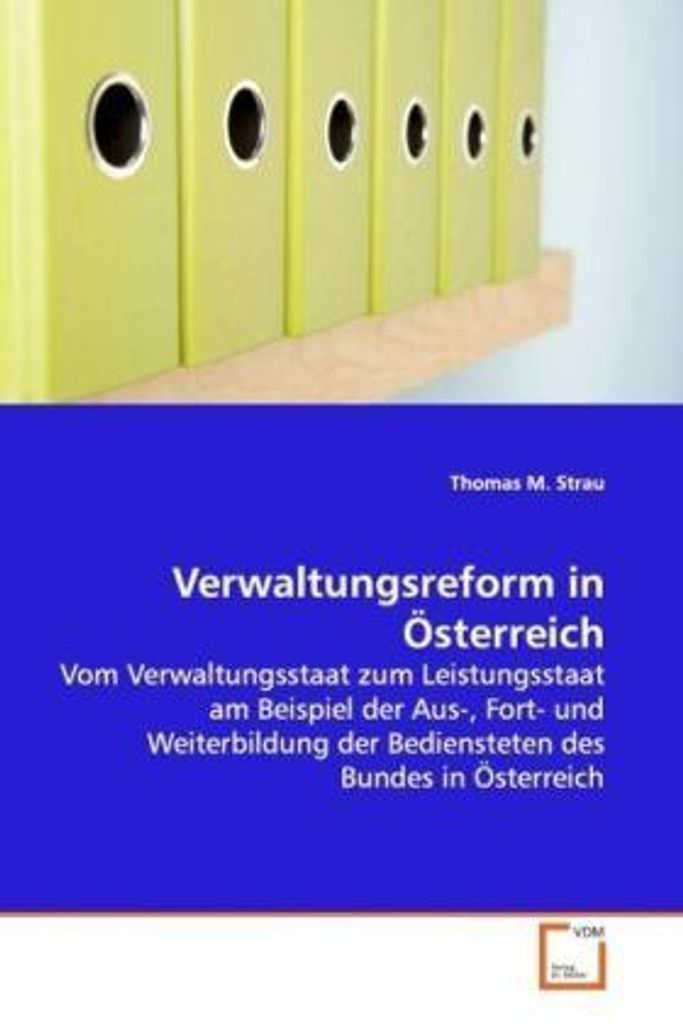 Strau, T: Verwaltungsreform in Österreich
