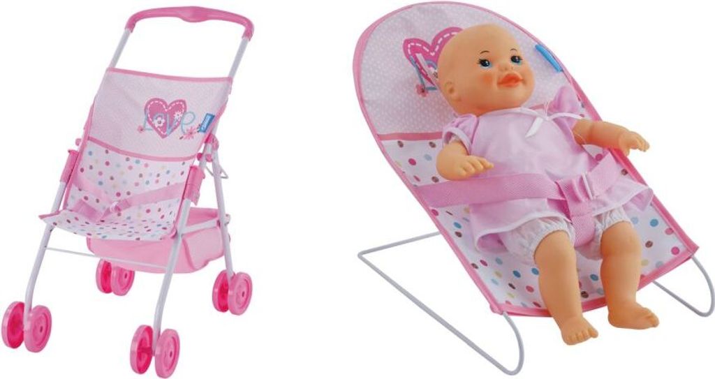 Hauck Set per bambole da 3 pezzi Set per bambole - Dondolo, Immagine del prodotto 