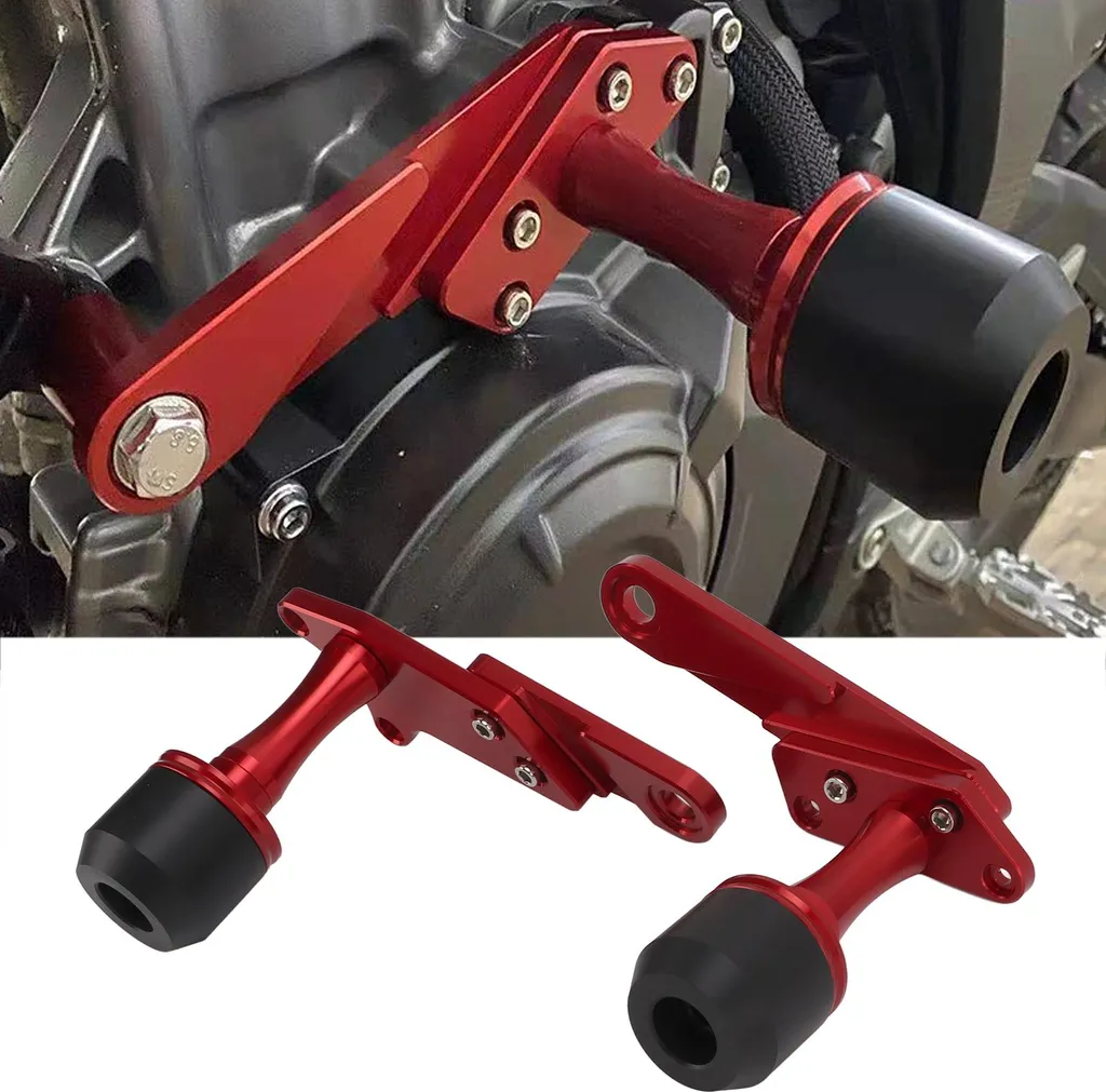 Slitta Protettiva Telaio per Honda CB500X CBR500R Alluminio Rosso
