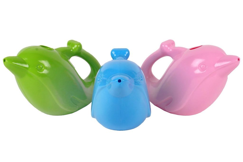Gießkanne in Delfinform, bequemer Griff, Garten- und Badespielzeug 6856