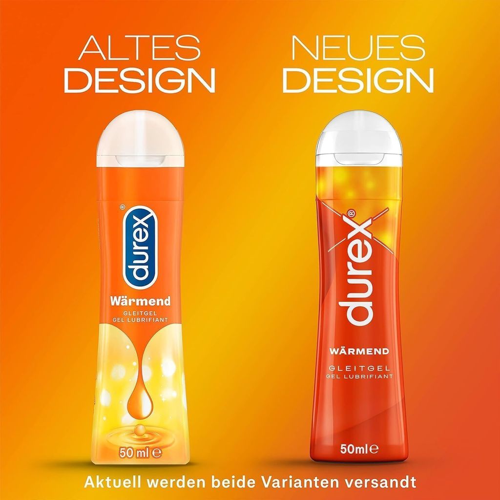 Durex Play Gleitgel Gleitmittel Ausprobierpaket | Prickelnd