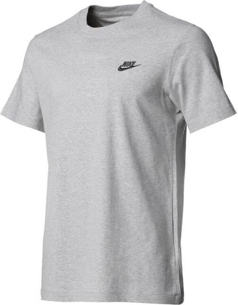 Nike M Nsw Club Tee Dk Grey Heather/Black L