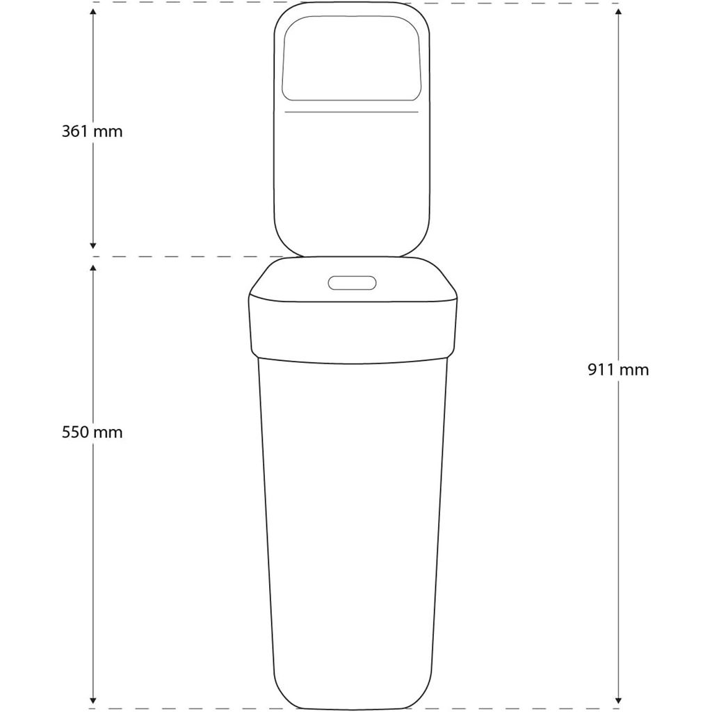 Curver Ready-to-Collect Abfallbehälter für Recycling 30 Produktbild 3