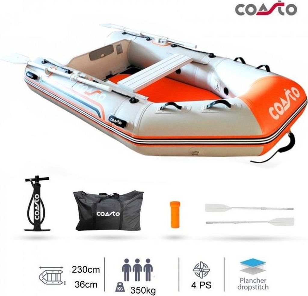 COASTO nafukovacie člny s dropstitchovým dnom, prílohy, Obrázok produktu 