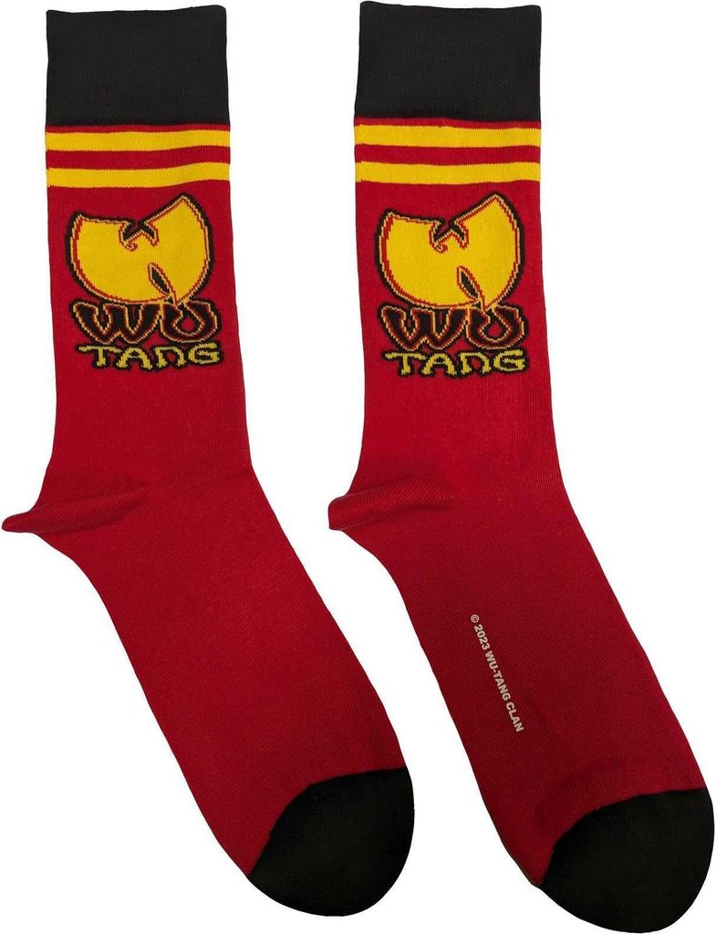 Wu-Tang Clan - Socken für Herren/Damen Unisex RO9512 (40,5 EU - 45,5 EU) (Rot)