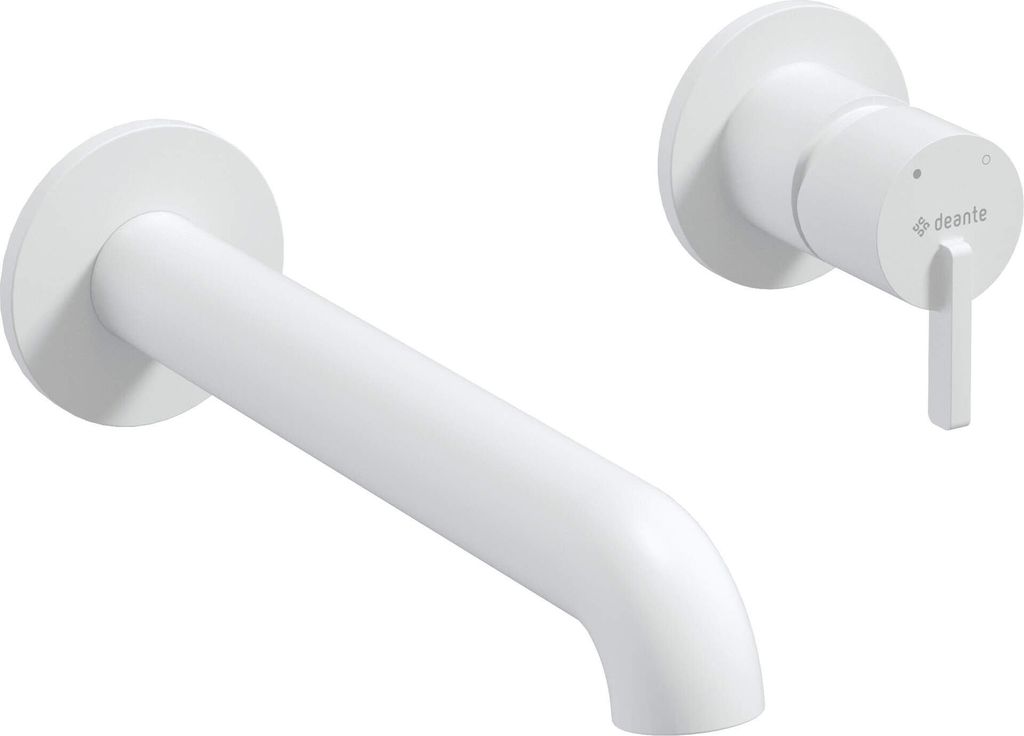 Concealed washbasin mixer